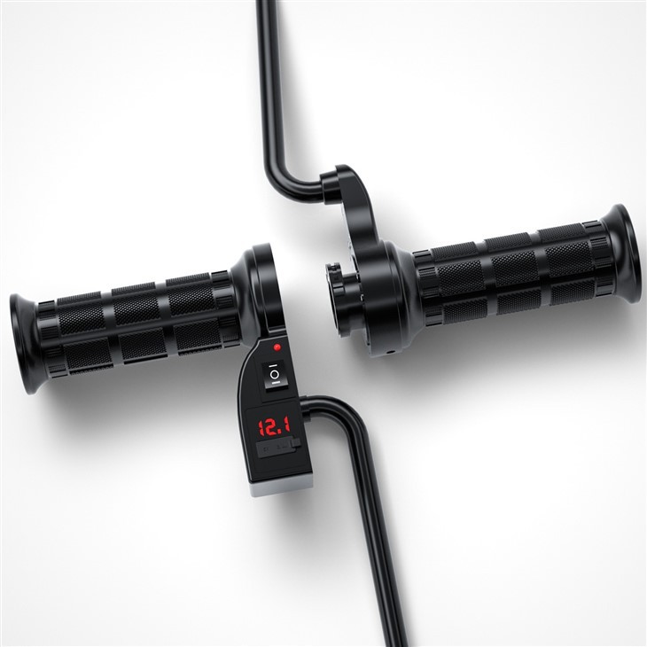 Motorcycle Heated Grips Moped Warmer Adjustable