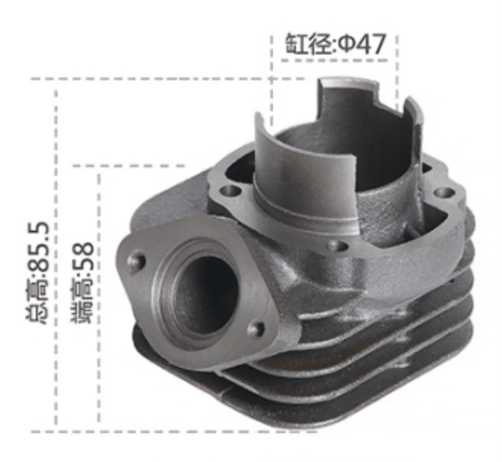 DIO Motorcycle Engine Cylinder Assy